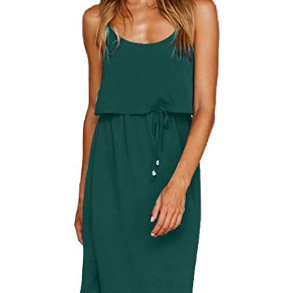 Green Midi dress